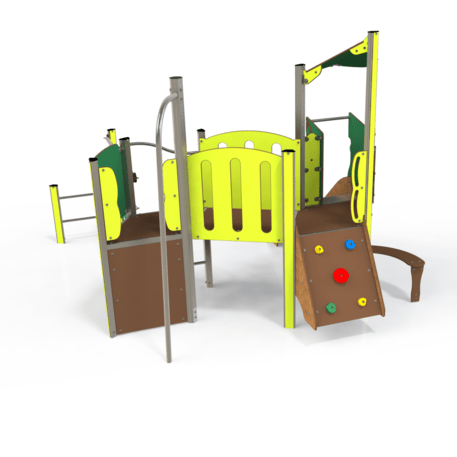 Žaidimų aikštelių kompleksas vaikams nuo 2 metų amžiaus – kolekcija 'MINI / MBG-2225_MI 09-2010-N98'