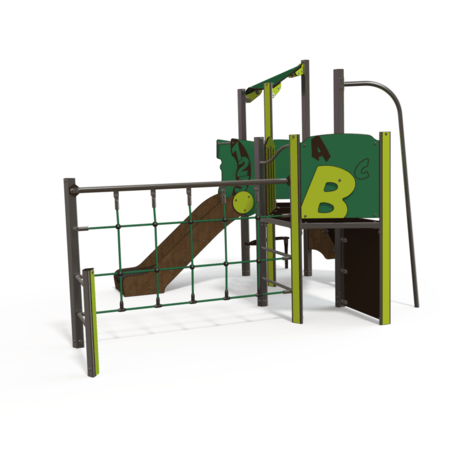 Žaidimų aikštelių kompleksas vaikams nuo 2 metų amžiaus – kolekcija 'MINI / MBG-2225_MI 09-2010-N98'