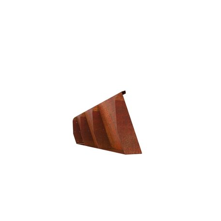 Corten plieno vejos atitvėrimo bortelis, 2;3;5 mm storio, aukštis 300 / 700 mm 'LED / Premium / STF/27-23-03/MDL'