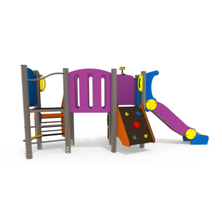 Žaidimų aikštelių kompleksas vaikams nuo 2 metų amžiaus – kolekcija 'MINI / MBG-2291_MI 09-2082-T03'