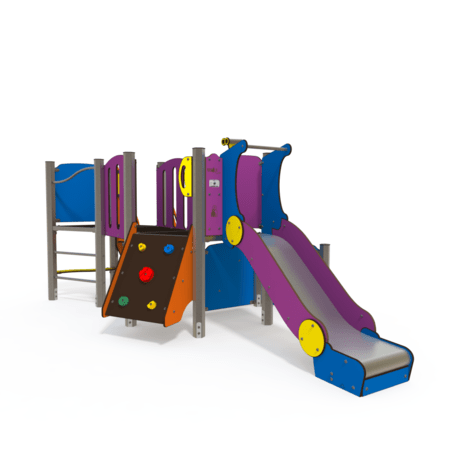 Žaidimų aikštelių kompleksas vaikams nuo 2 metų amžiaus – kolekcija 'MINI / MBG-2291_MI 09-2082-T03'