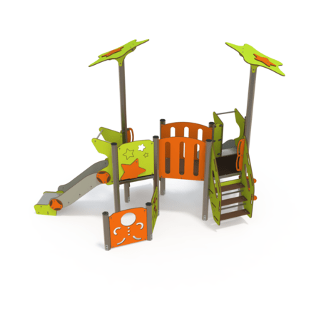 Žaidimų aikštelių kompleksas vaikams nuo 2 metų amžiaus – kolekcija 'MINI / MBG-2238_MI 09-2032-O99'