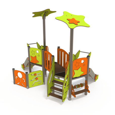 Žaidimų aikštelių kompleksas vaikams nuo 2 metų amžiaus – kolekcija 'MINI / MBG-2238_MI 09-2032-O99'