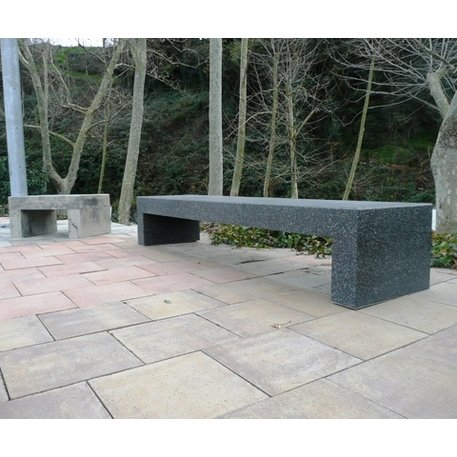 Betoninis modulinis suolas be atlošo 'Premium / Pause 262,5cm'