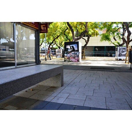 Betoninis modulinis suolas be atlošo 'Premium / Pause 262,5cm'