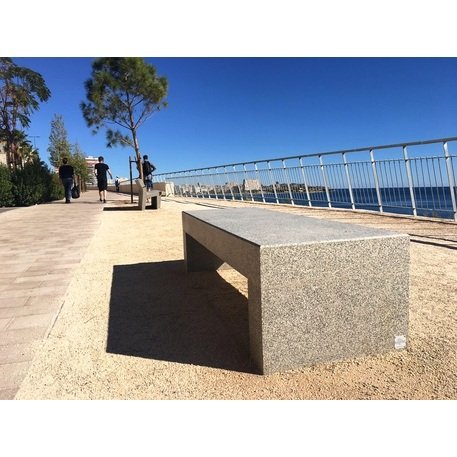 Betoninis modulinis suolas be atlošo 'Premium / Pause 262,5cm'