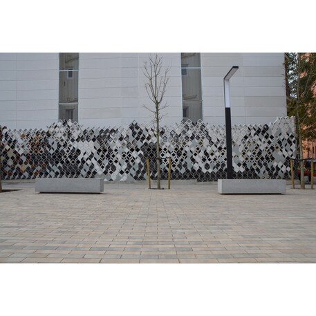 Modulinis betoninis suolas – su arba be medinės sėdimos dalies 'Premium / Basic 60 / MDL_200/240/340cm'