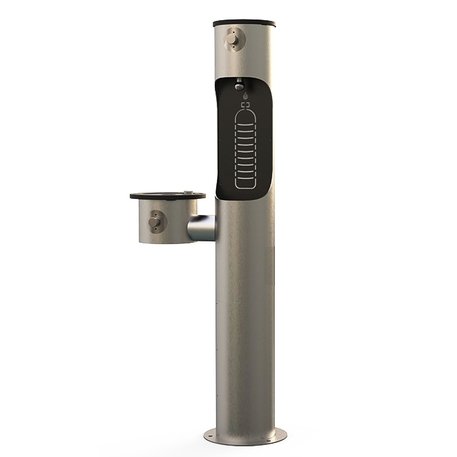 Geriamojo vandens kolonėlė su butelių pildymo funkcija 'Urbanista 7_5'