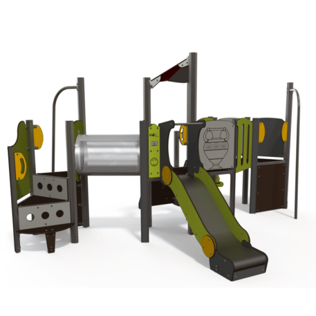 Žaidimų aikštelių kompleksas vaikams nuo 2 metų amžiaus – kolekcija 'MINI / MBG-2322_MI 09-3011-T01'