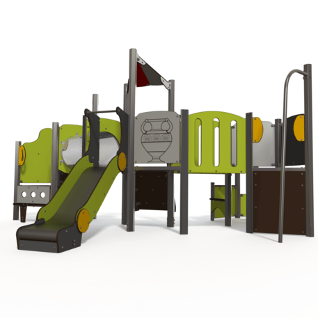 Žaidimų aikštelių kompleksas vaikams nuo 2 metų amžiaus – kolekcija 'MINI / MBG-2322_MI 09-3011-T01'