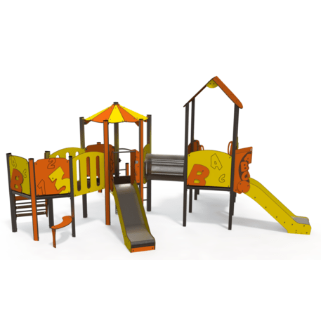 Žaidimų aikštelių kompleksas vaikams nuo 2 metų amžiaus – kolekcija 'MINI / MBG-2332_MI 09-3019-T01'
