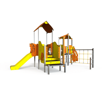 Žaidimų aikštelių kompleksas vaikams nuo 2 metų amžiaus – kolekcija 'MINI / MBG-2332_MI 09-3019-T01'