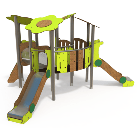 Žaidimų aikštelių kompleksas vaikams nuo 2 metų amžiaus – kolekcija 'MINI / MBG-2342_MI 09-4003-A15'