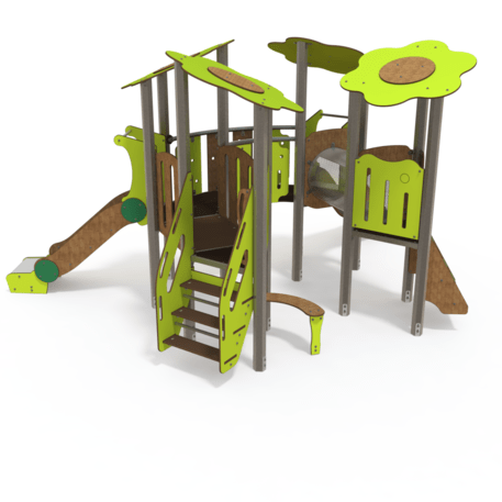 Žaidimų aikštelių kompleksas vaikams nuo 2 metų amžiaus – kolekcija 'MINI / MBG-2342_MI 09-4003-A15'