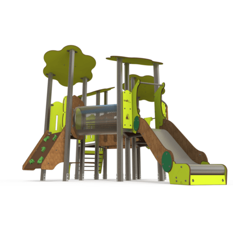 Žaidimų aikštelių kompleksas vaikams nuo 2 metų amžiaus – kolekcija 'MINI / MBG-2342_MI 09-4003-A15'