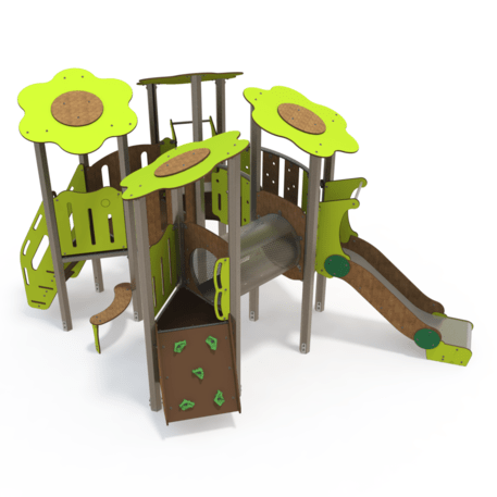 Žaidimų aikštelių kompleksas vaikams nuo 2 metų amžiaus – kolekcija 'MINI / MBG-2342_MI 09-4003-A15'