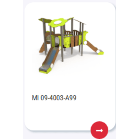 Žaidimų aikštelių kompleksas vaikams nuo 2 metų amžiaus – kolekcija 'MINI / MBG-2342_MI 09-4003-A15'