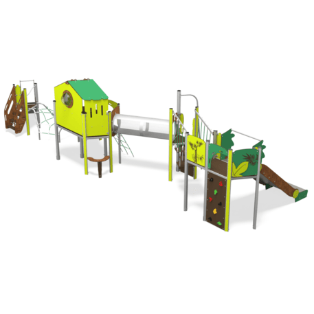 Žaidimų aikštelių kompleksas vaikams nuo 2 iki 10 metų amžiaus – kolekcija 'MAXI / MBG-2344_EX 15-5021-P15'