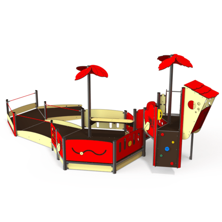 Žaidimų aikštelių kompleksas vaikams nuo 2 iki 10 metų amžiaus – kolekcija 'MAXI / MBG-2369_MA 12-1029-P03'