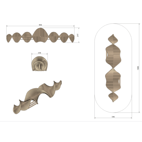 Vaikų žaidimų aikštelių įranga „Climbslide 10.0“, kolekcija Playsculptures®