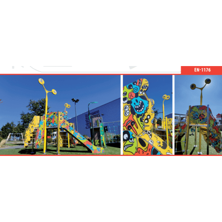 Žaidimų aikštelių kompleksas vaikams nuo 2 iki 10 metų amžiaus – kolekcija 'MAXI / MBG-2376_MA 12-1042-AB22'