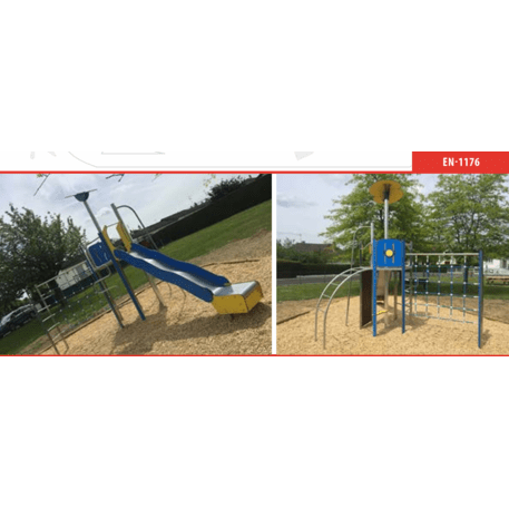 Mänguväljakute kompleks lastele vanuses 2 kuni 12 – kollektsioon 'MEGA / MBG-2526_ME 18-1017-I12'