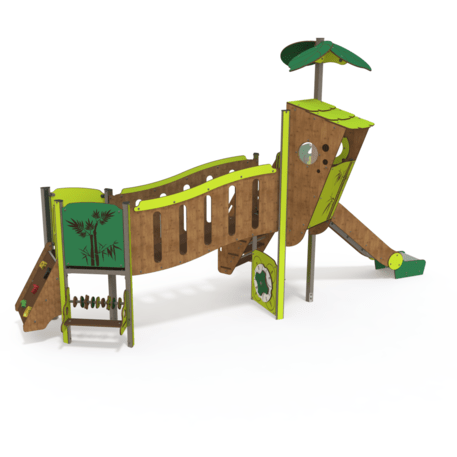 Complesso per parco giochi per bambini dai 2 anni – collezione 'MAXI / MBG-2415_MA 12-2058-P15'