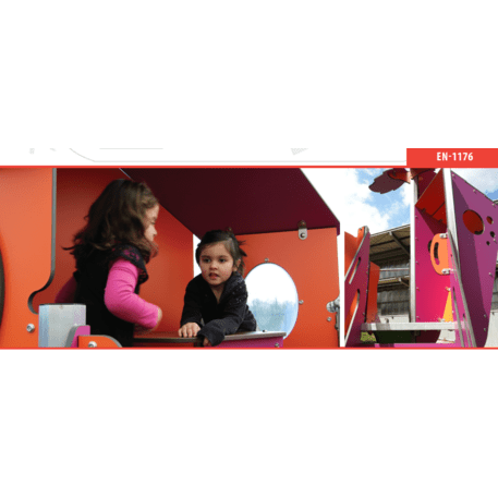 Complesso per parco giochi per bambini dai 2 anni – collezione 'MAXI / MBG-2415_MA 12-2058-P15'