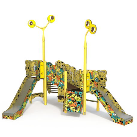 Complesso per parco giochi per bambini dai 2 anni – collezione 'MAXI / MBG-2420_MA 12-2068-AB22'