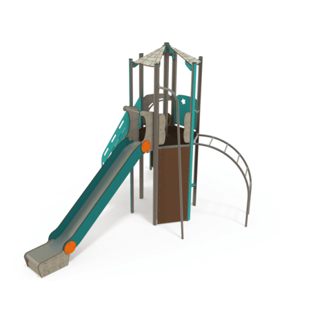 Spielplatzkomplex für Kinder von 2 bis 12 Jahren – Kollektion 'MEGA / MBG-2536_ME 18-1027-T01'