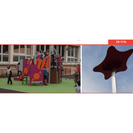 Complesso per parco giochi per bambini dai 2 anni – collezione 'MAXI / MBG-2456_MA 12-3002-O18'