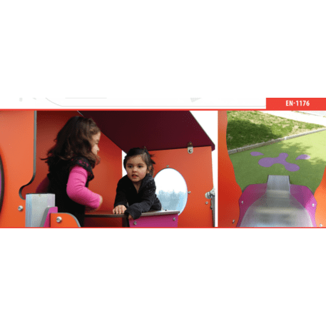 Complesso per parco giochi per bambini dai 2 anni – collezione 'MAXI / MBG-2465_MA 12-3008-O18'