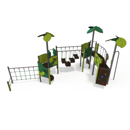 Spielplatzkomplex für Kinder ab 2 Jahren – Kollektion 'MAXI / MBG-2471_MA 12-3038-P15'