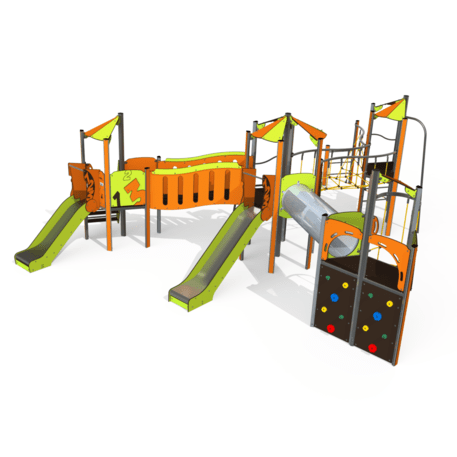 Kompleks placu zabaw dla dzieci od 2. roku życia – kolekcja 'MAXI / MBG-2497_MA 12-4005-N99'