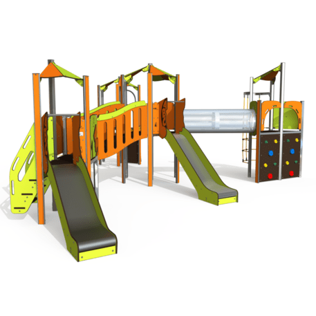 Kompleks placu zabaw dla dzieci od 2. roku życia – kolekcja 'MAXI / MBG-2497_MA 12-4005-N99'