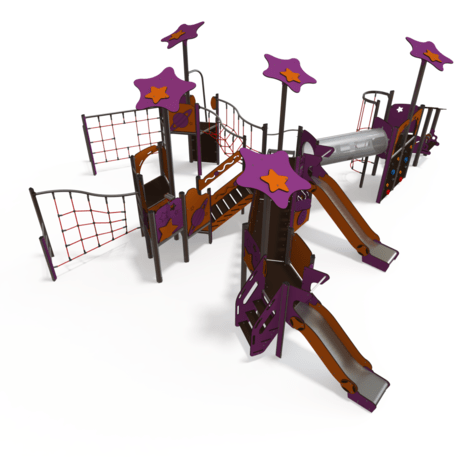 Kompleks placu zabaw dla dzieci od 2. roku życia – kolekcja 'MAXI / MBG-2507_MA 12-5004-O18'