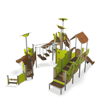 Spielplatzkomplex für Kinder ab 2 Jahren – Kollektion 'MAXI / MBG-2516_MA 12-5007-T02'