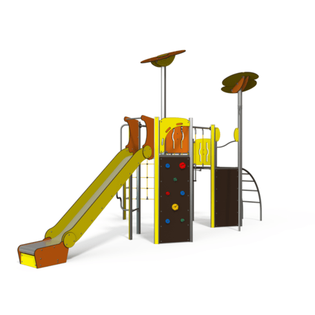 Žaidimų aikštelių kompleksas vaikams nuo 2 iki 12 metų amžiaus – kolekcija 'MEGA / MBG-2550_ME 18-2029-I99'