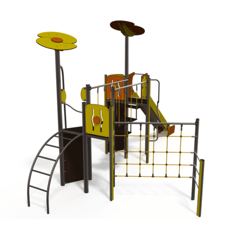 Žaidimų aikštelių kompleksas vaikams nuo 2 iki 12 metų amžiaus – kolekcija 'MEGA / MBG-2550_ME 18-2029-I99'