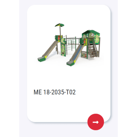 Žaidimų aikštelių kompleksas vaikams nuo 2 iki 12 metų amžiaus – kolekcija 'MEGA / MBG-2560_ME 18-2035-T01'