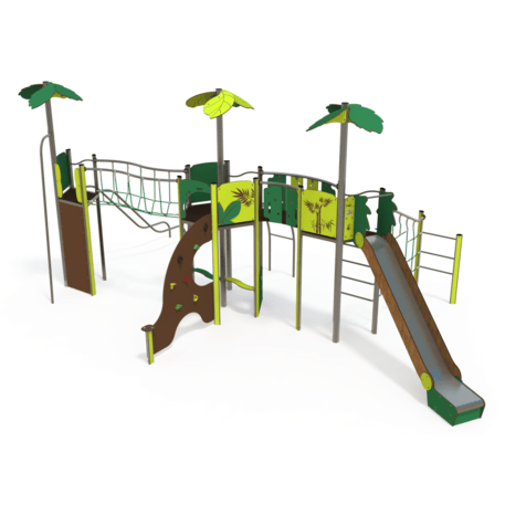 Žaidimų aikštelių kompleksas vaikams nuo 2 iki 12 metų amžiaus – kolekcija 'MEGA / MBG-2569_ME 18-3004-P15'