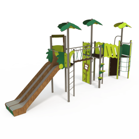 Žaidimų aikštelių kompleksas vaikams nuo 2 iki 12 metų amžiaus – kolekcija 'MEGA / MBG-2579_ME 18-3024-P15'