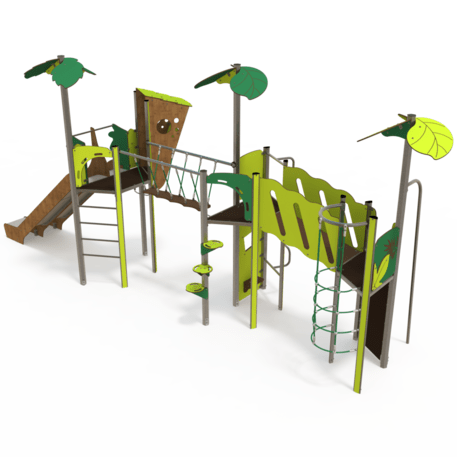 Žaidimų aikštelių kompleksas vaikams nuo 2 iki 12 metų amžiaus – kolekcija 'MEGA / MBG-2579_ME 18-3024-P15'