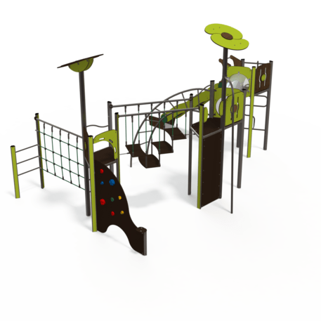 Žaidimų aikštelių kompleksas vaikams nuo 2 iki 12 metų amžiaus – kolekcija 'MEGA / MBG-2587_ME 18-3030-I15'