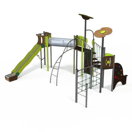 Žaidimų aikštelių kompleksas vaikams nuo 2 iki 12 metų amžiaus – kolekcija 'MEGA / MBG-2587_ME 18-3030-I15'