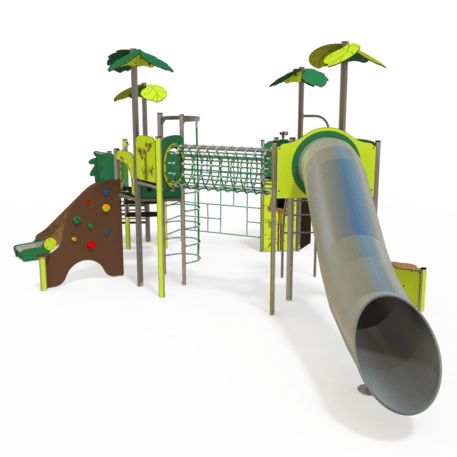 Žaidimų aikštelių kompleksas vaikams nuo 2 iki 12 metų amžiaus – kolekcija 'MEGA / MBG-2621_ME 18-4028-P15'