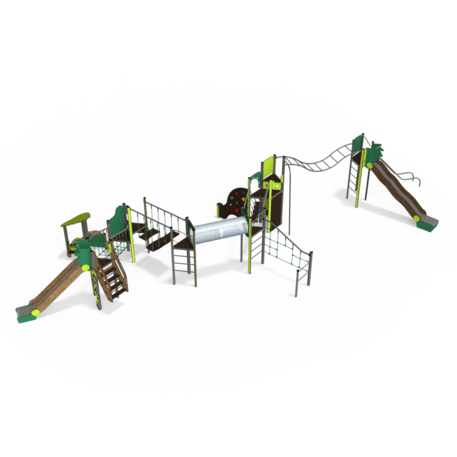 Žaidimų aikštelių kompleksas vaikams nuo 2 iki 12 metų amžiaus – kolekcija 'MEGA / MBG-2627_ME 18-5012-T01'