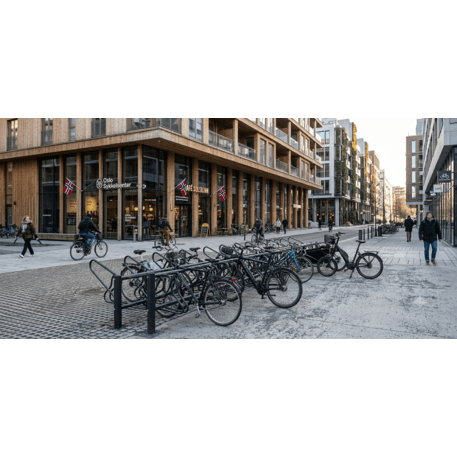 Double-sided bicycle stand 'Milano_386-bis'