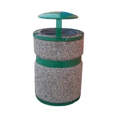 Concrete litter bin '42xH/74cm / 26L'