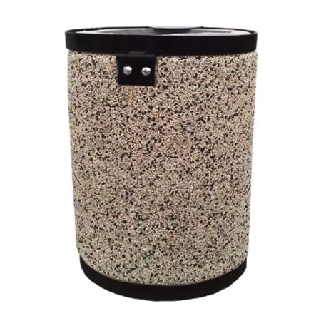 Concrete litter bin '47xH/60cm / 40L'